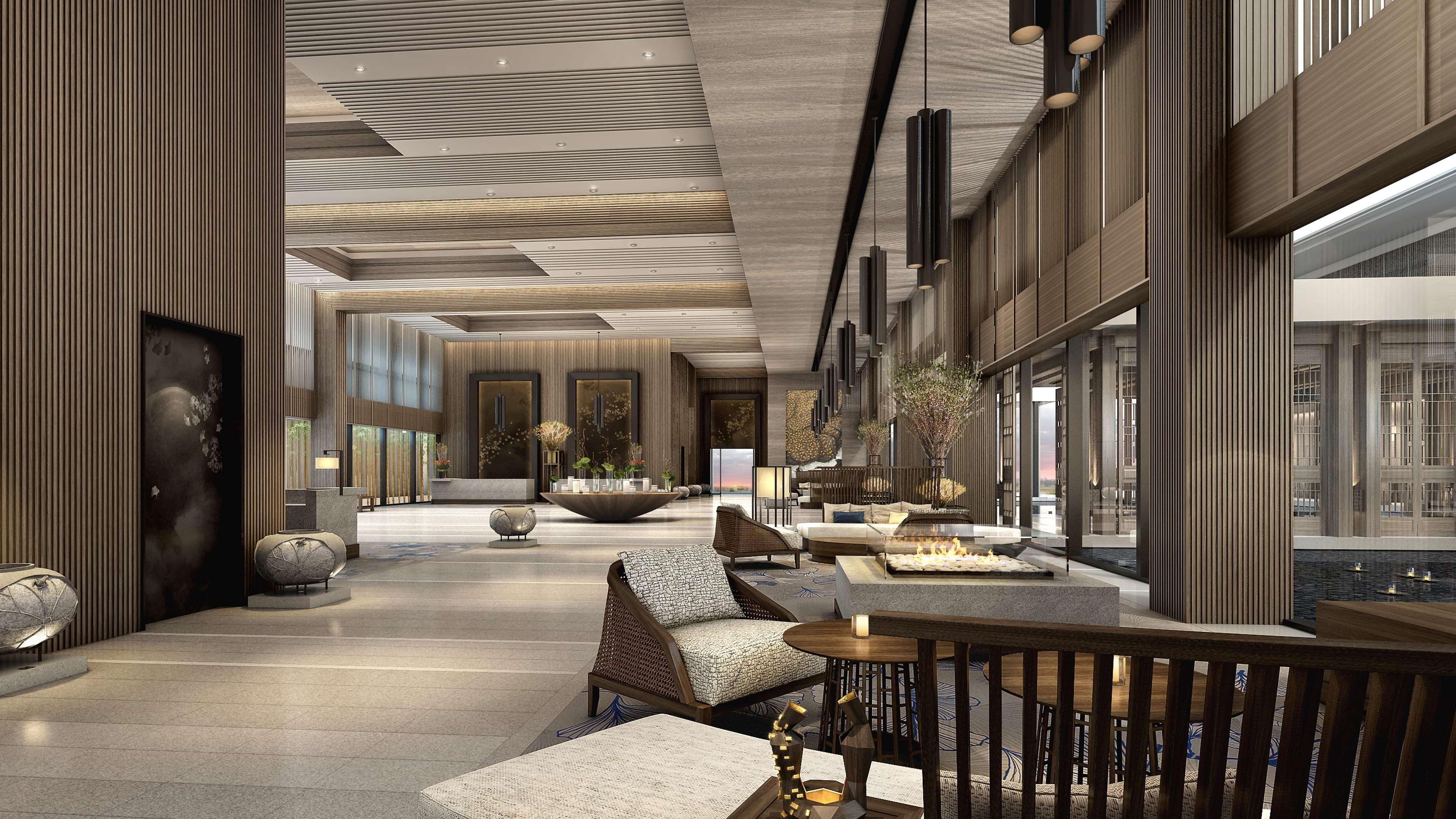 Hilton Shanghai Songjiang Guangfulin Esterno foto