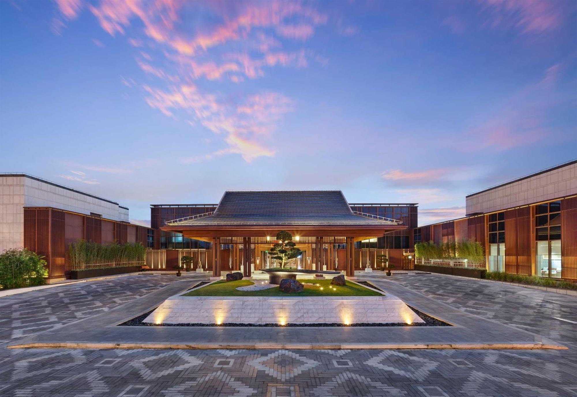 Hilton Shanghai Songjiang Guangfulin Esterno foto